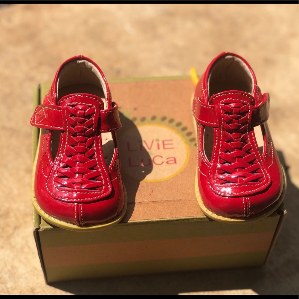 Brand new Livie & Luca red shoes
